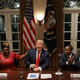 Illustration for article titled President Trump Is The First Black President, Apparently